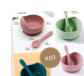 Silicone Bowl & Spoon Set