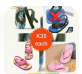 Kids Sandals (Pink/Floral)